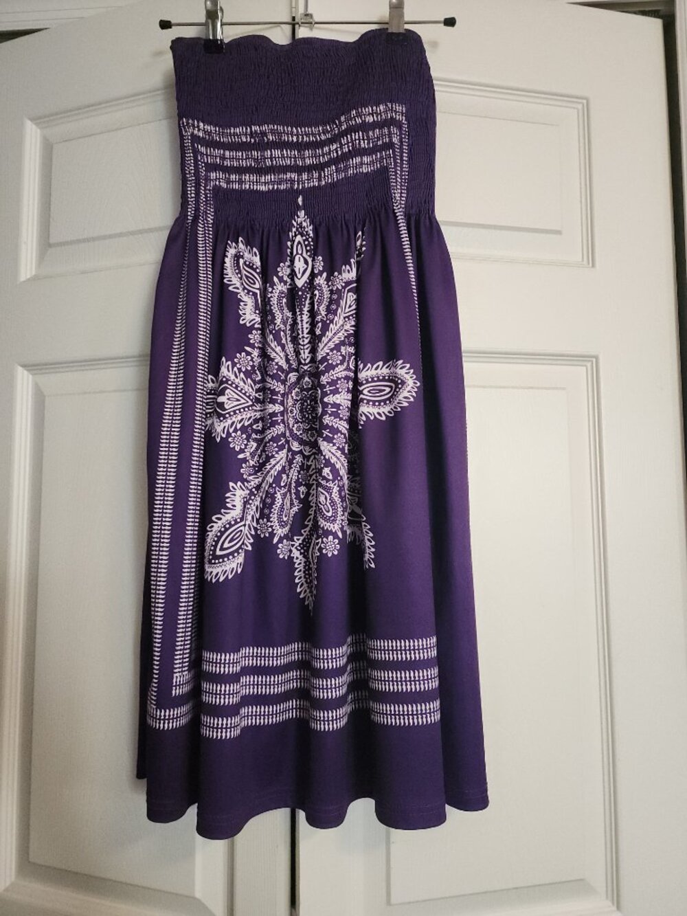Bohemian purple sundress (one size fits all)